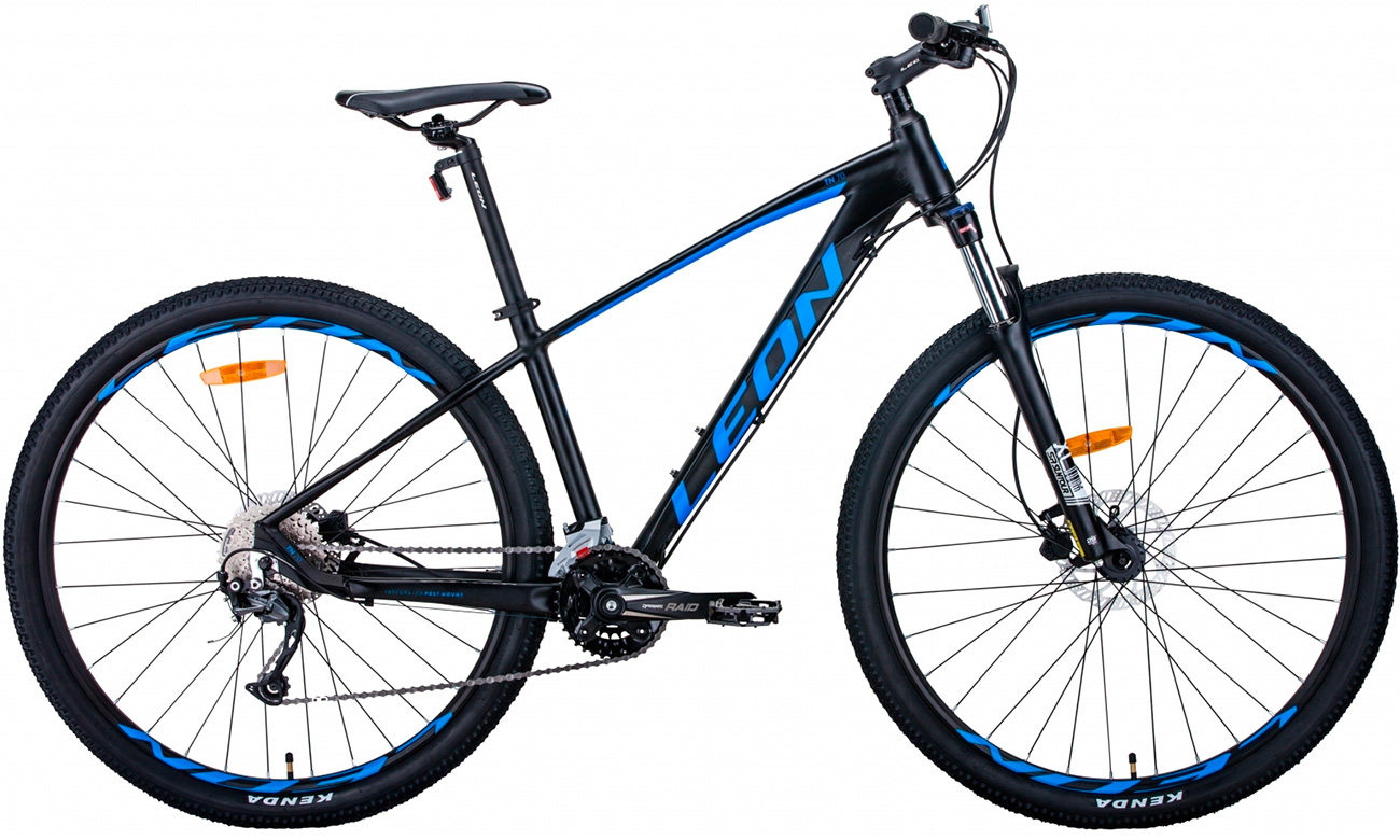 Фотография Велосипед Leon TN-70 AM HDD 29" (2021) 2021 Черно-синий